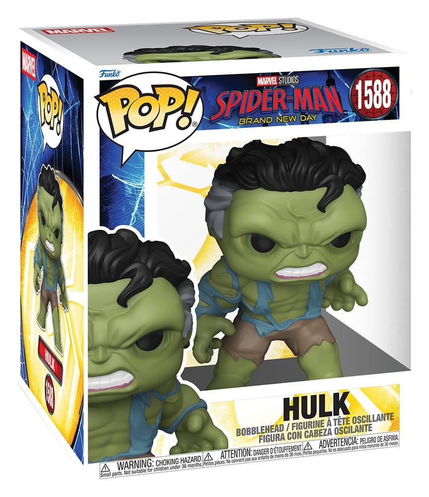 Spider-Man: Brand New Day Super Sized POP! Figura in vinile Super Hulk 15 cm - Funko