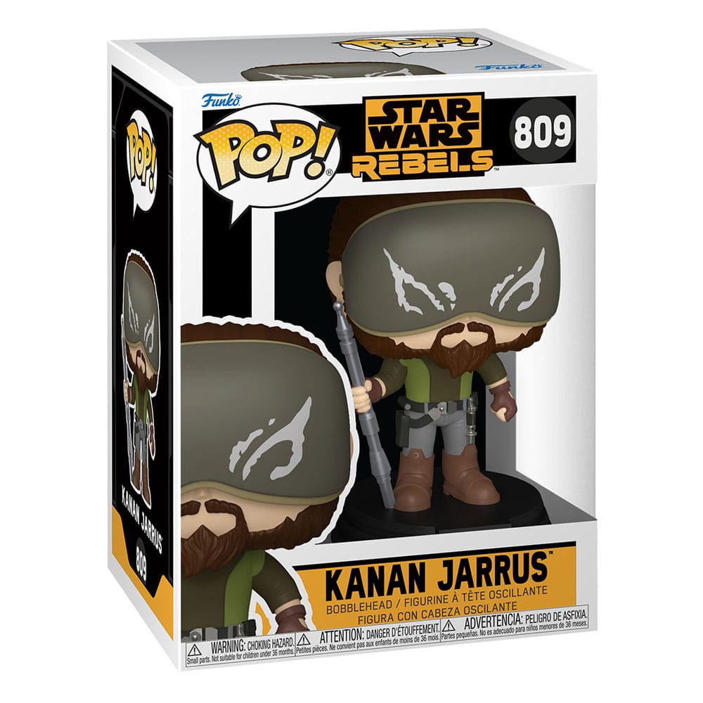 Star Wars POP! Figura Bobblehead in Vinile Kanan Jarrus 9 cm - Funko