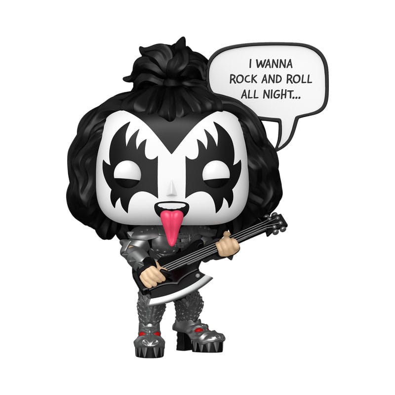 Funko POP! Kiss The Demon (R&R All Night) Figura in Vinile 9 cm