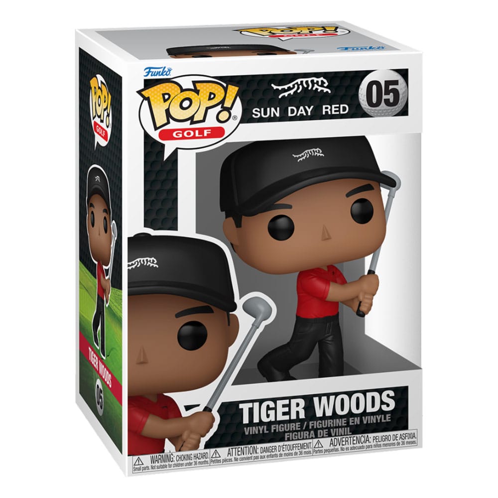 Tiger Woods POP! Figura in vinile Golf (Swing) 9 cm - Funko