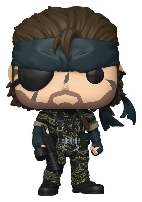 Funko POP! Games: Metal Gear Solid 3 - Big Boss, esclusiva Hero, figura in vinile 9 cm