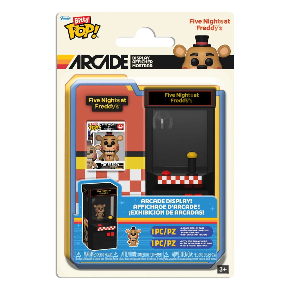 Funko Bitty POP! Arcade Claw Action Figure Five Nights at Freddy's - Collezionabile in Miniatura