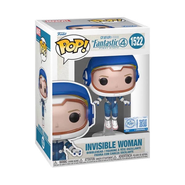 The Fantastic Four: First Steps POP! Vinyl Figure Invisible Woman (Astronaut) 9 cm Funko