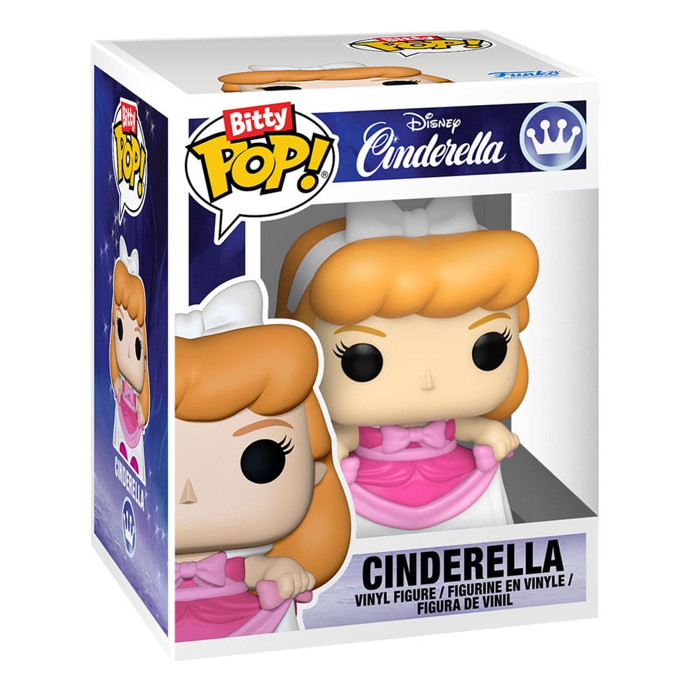 Disney Bitty POP! Espositore con 2 Figure in Vinile - Castello di Cenerentola Funko