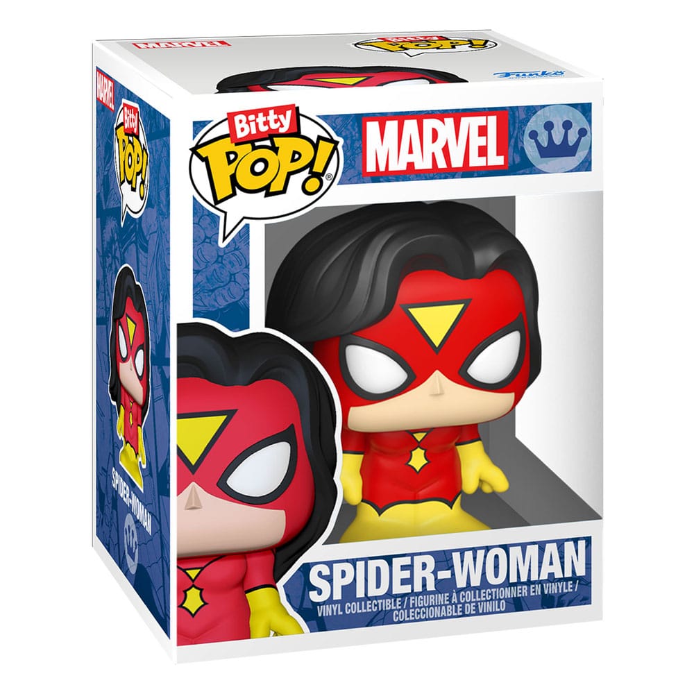 Marvel Bitty POP! Display con 2 Figure in Vinile Spider-Man Web - Funko