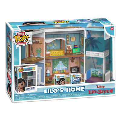 Lilo & Stitch Bitty POP! Bitty Box Lilo's Home - Espositore in acrilico Funko