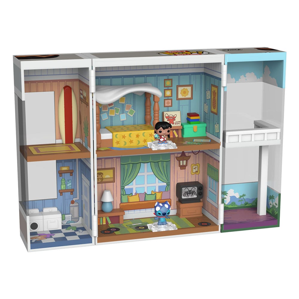 Lilo & Stitch Bitty POP! Bitty Box Lilo's Home - Espositore in acrilico Funko