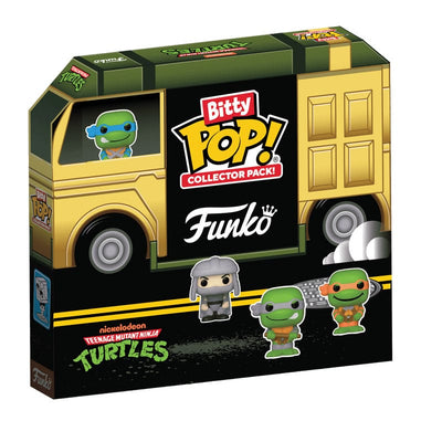 Teenage Mutant Ninja Turtles Bitty POP! Mini Figure in Vinile, Confezione da 12, 2,5 cm - Funko