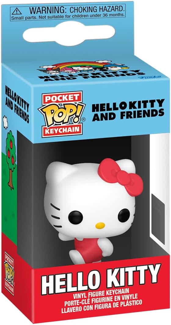 Sanrio POP! Portachiavi in Vinile 4 cm Hello Kitty - Display da 12 pezzi Funko