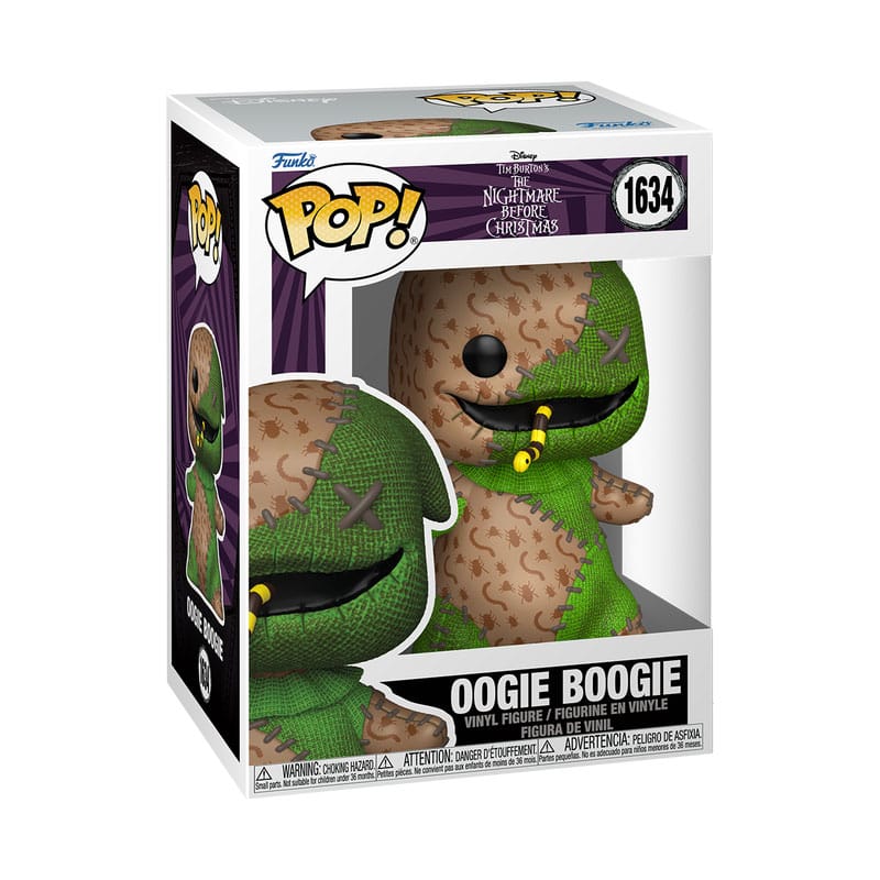 Funko POP! Patchwork Oogie Boogie - Disney, Figura in Vinile 9 cm