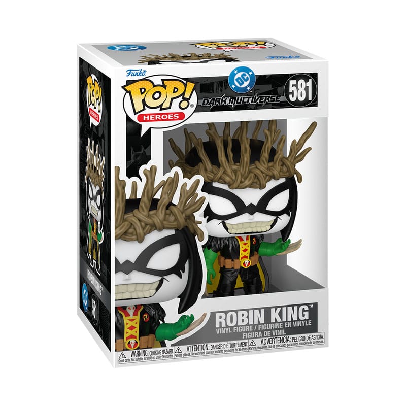 Funko POP! Heroes: Robin King DC Dark Multiverse - Figura in vinile 9 cm