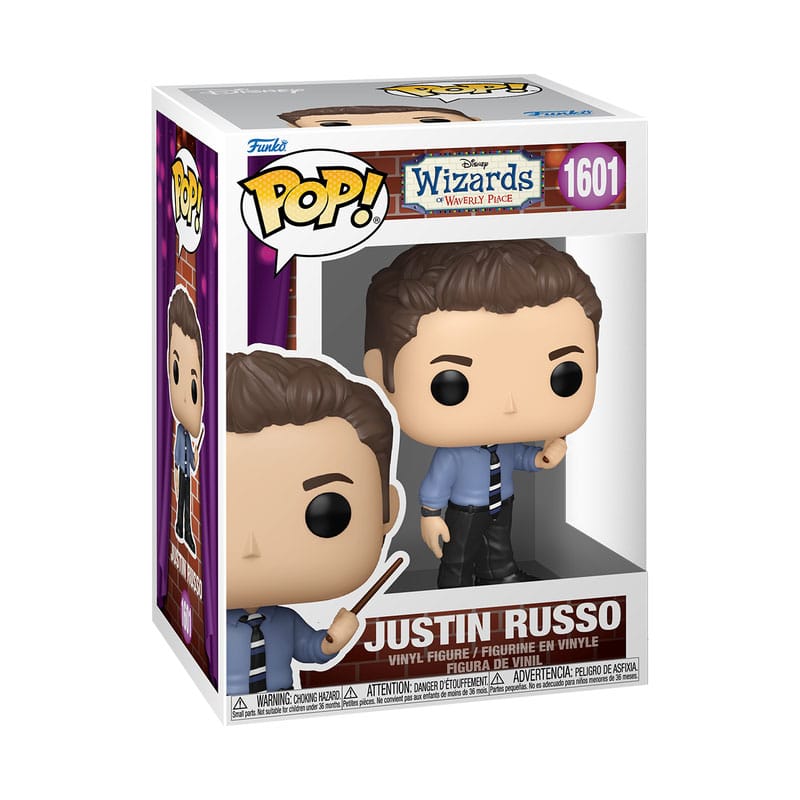 Funko POP! Wizards of Waverly Place Justin Russo Figura in Vinile 9 cm