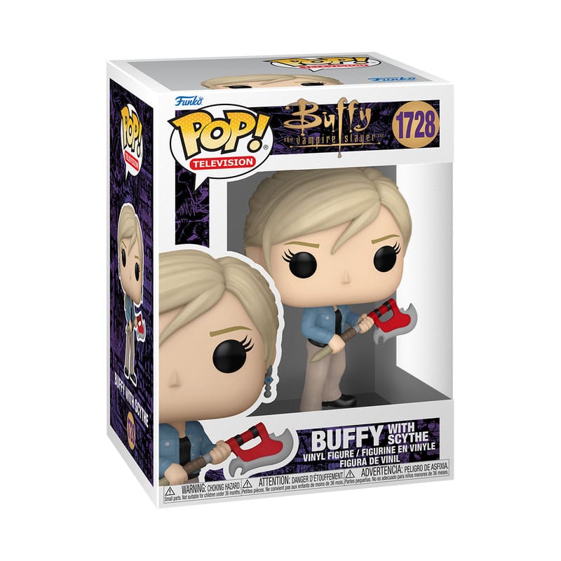 Buffy the Vampire Slayer POP! TV Figura in Vinile Buffy con Falce 9 cm - Funko