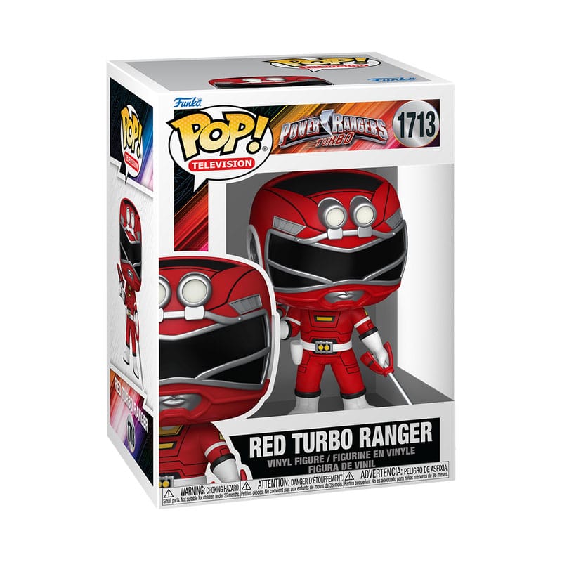 Power Rangers Generations (Tommy) POP! Figura in vinile Turbo - Red Ranger 9 cm