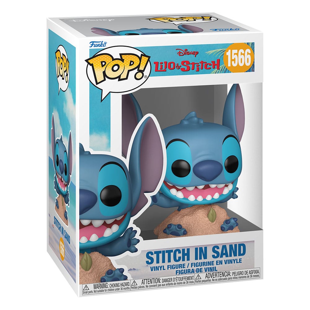 Lilo & Stitch POP! Figura in vinile Stitch in Sabbia 9 cm - Funko