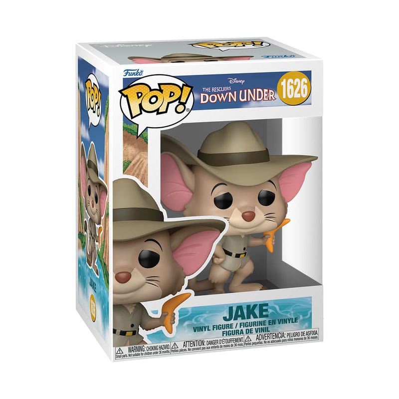 Funko POP! Disney The Rescuers Down Under - Jake, Figura in Vinile 9 cm