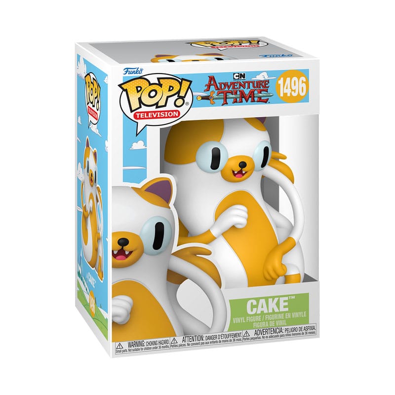 Adventure Time: Fionna and Cake - Cake, figura in vinile POP! Movies 9 cm Funko