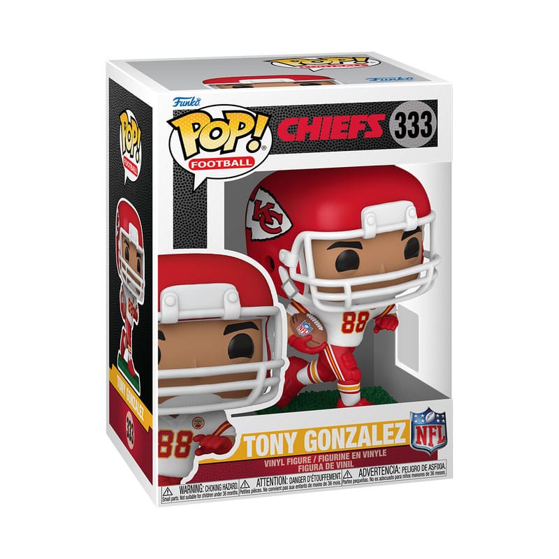 Funko POP! Sports: NFL Legends - Tony Gonzalez (Kansas City Chiefs) - Figura in vinile 9 cm