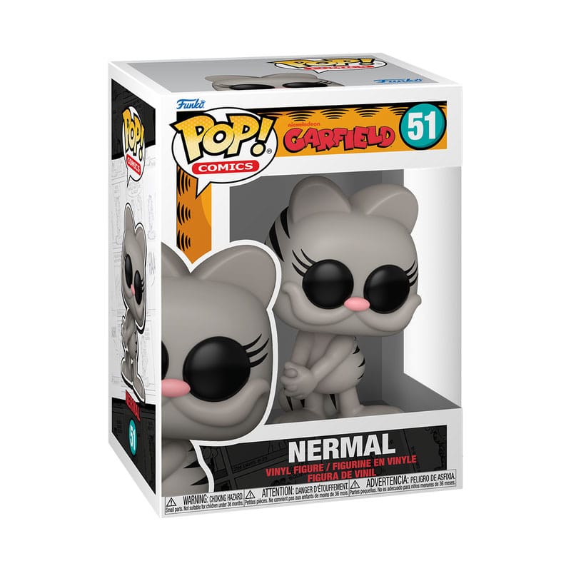 Funko POP! Comics Garfield Nermal – Figura in vinile 9 cm