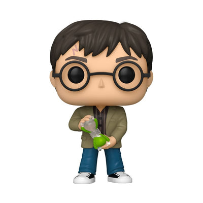 Harry Potter POP! Holiday Figura in Vinile Harry con Clessidra 9 cm - Funko