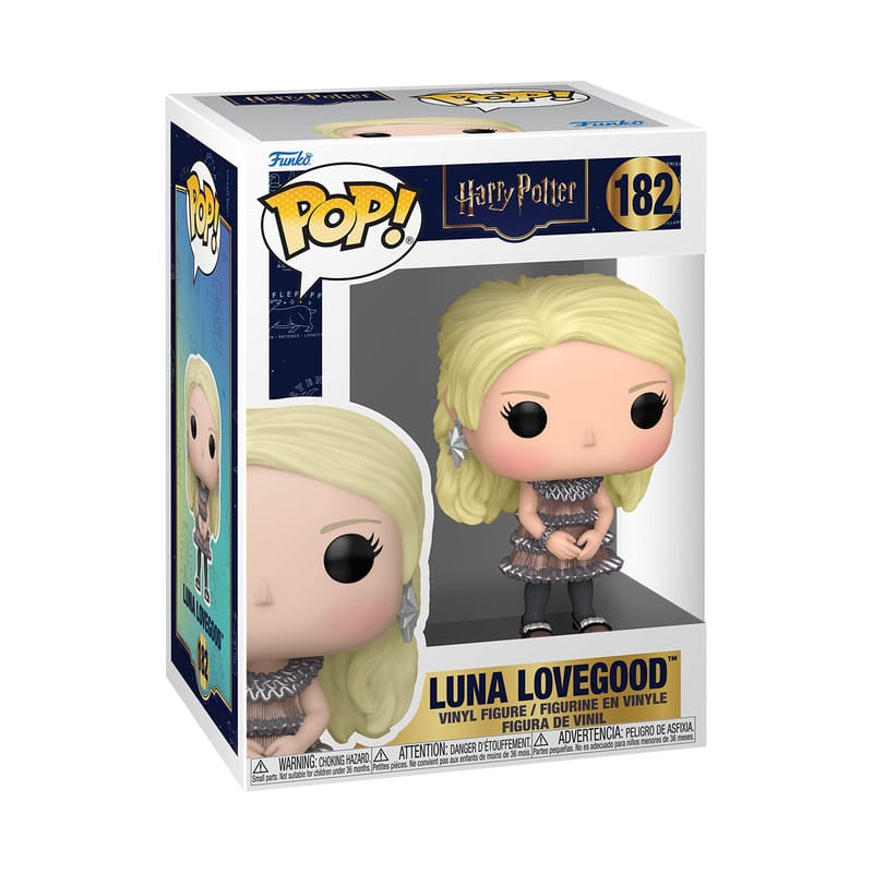 Funko POP! Harry Potter Holiday: figura in vinile Luna in abito, 9 cm