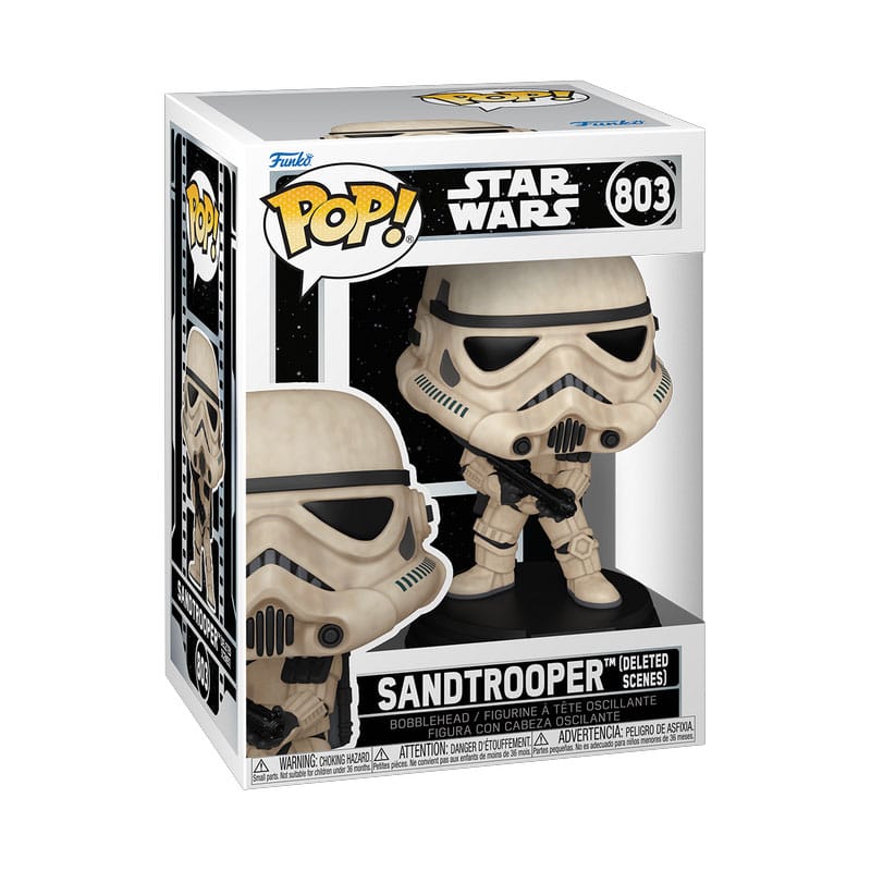 Star Wars POP! Sandtrooper (Scene Tagliate) - Figura Bobblehead in Vinile 9 cm Funko