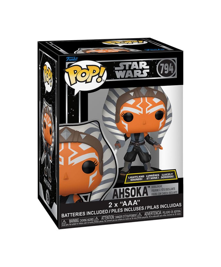 Funko POP! Star Wars Super Sized Super Ahsoka (SFX) - Figura in Vinile 9 cm