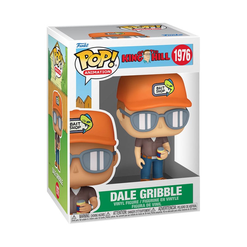 Funko POP! TV King of the Hill - Dale Gribble, Figura in Vinile 9 cm