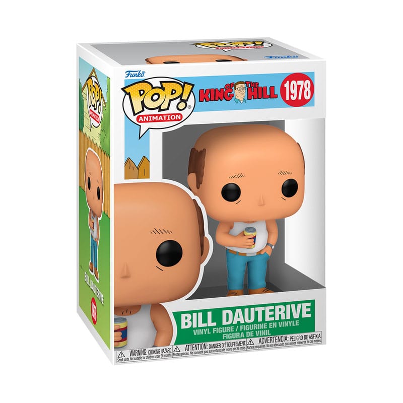 Funko POP! TV King of the Hill Bill Dauterive – Figura in vinile 9 cm