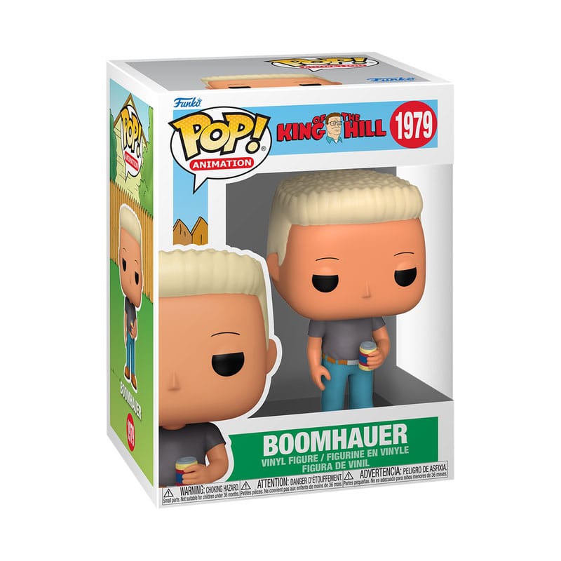 Funko POP! TV King of the Hill Boomhauer Figura in Vinile 9 cm