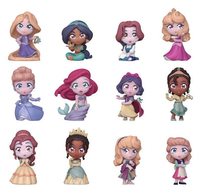 Funko Disney Mystery Mini Figures Princess Manga, display da 12 mini figure in vinile da 5 cm
