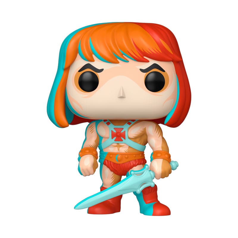 Masters of the Universe POP! Television Figura in Vinile He-Man (Comic Deco) 9 cm - Funko