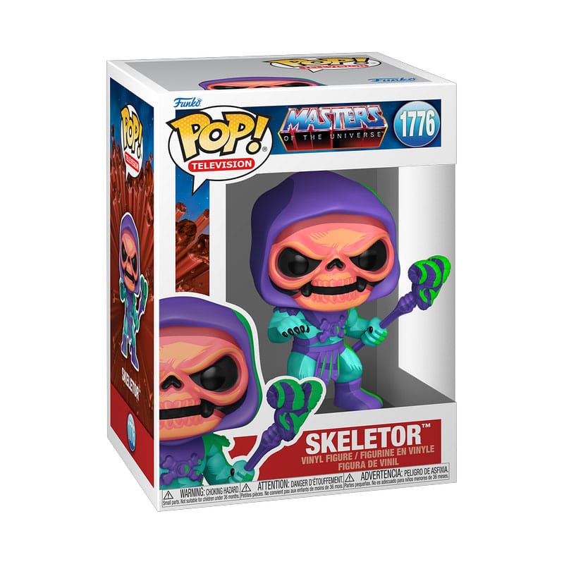 Masters of the Universe POP! Television Figura in Vinile Skeletor (Comic Deco) 9 cm - Funko