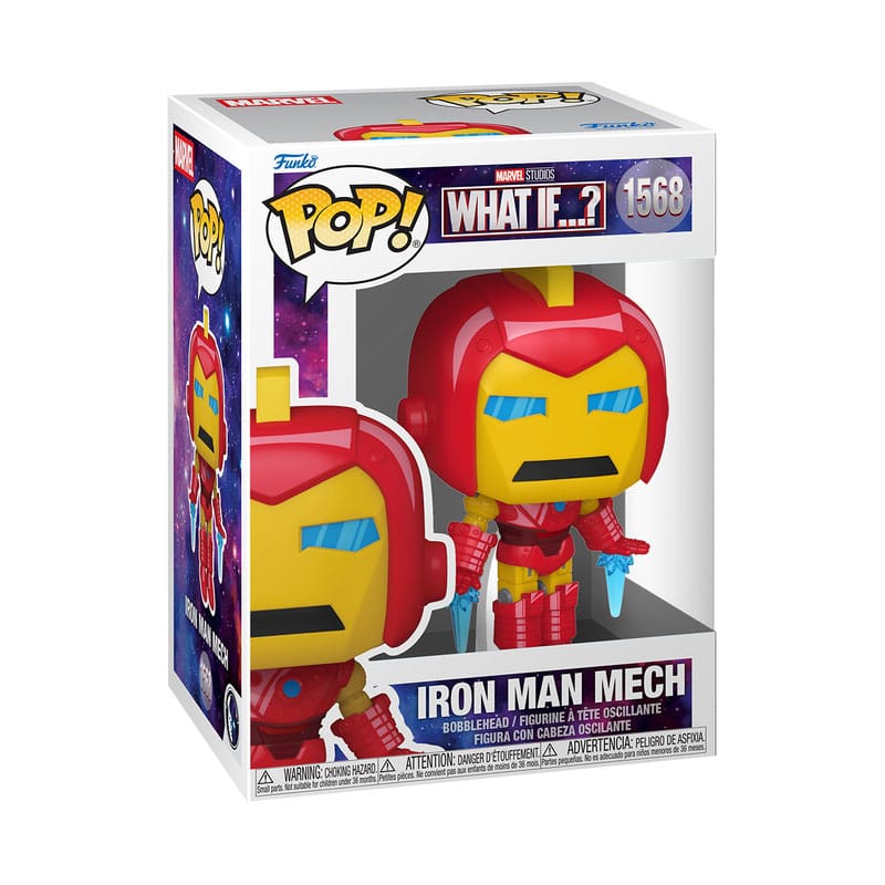 Funko POP! What If...? Iron Man - Figura in Vinile 9 cm Marvel