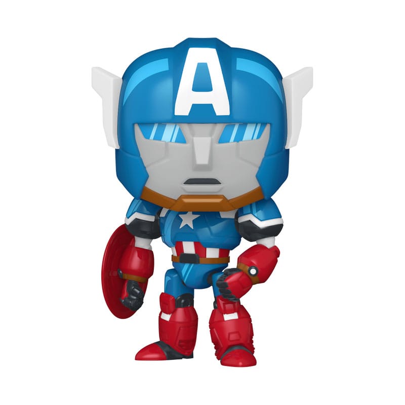 Funko POP! Marvel What If...? Captain America - Figura in vinile 9 cm