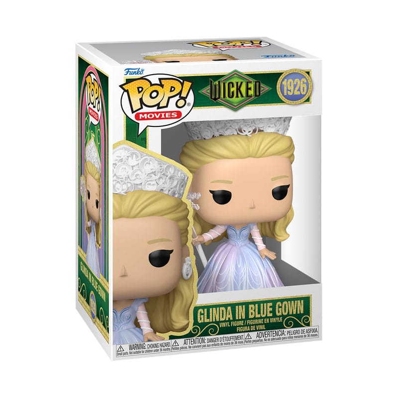 Wicked POP! Glinda in abito blu, figura in vinile 9 cm - Funko