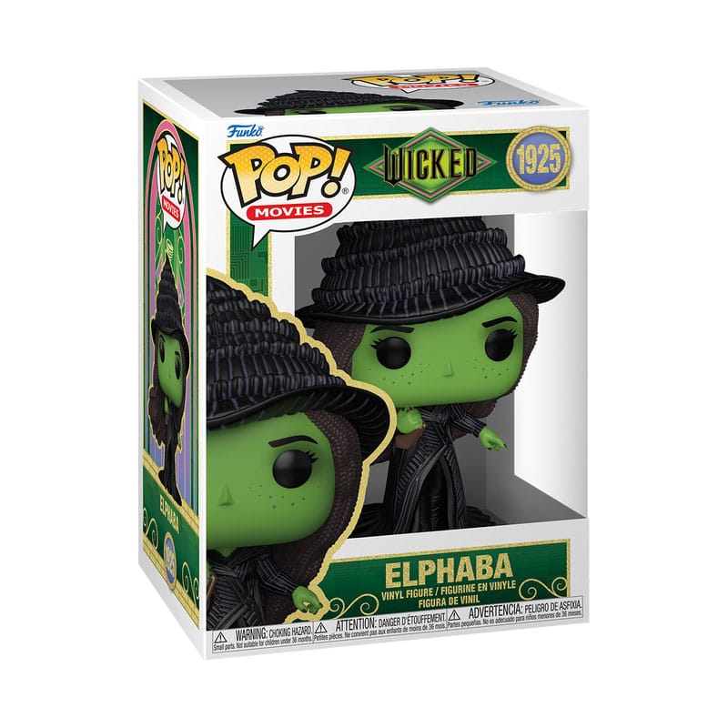 Wicked POP! Elphaba con Grimmerie 9 cm - Funko