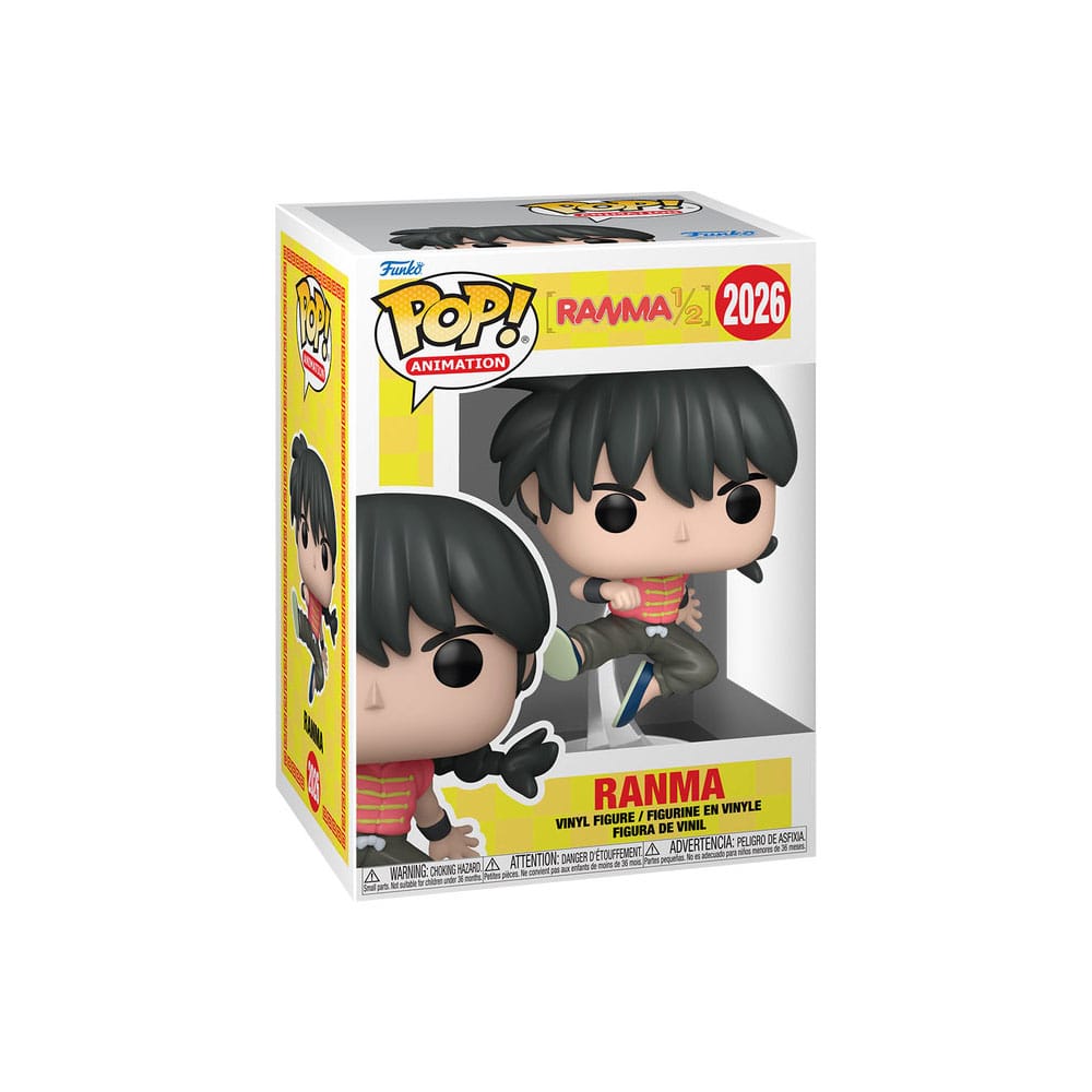 Ranma 1/2 POP! Animation Figura in Vinile Ranma con Chase 9 cm - Assortimento da 6 (Funko)