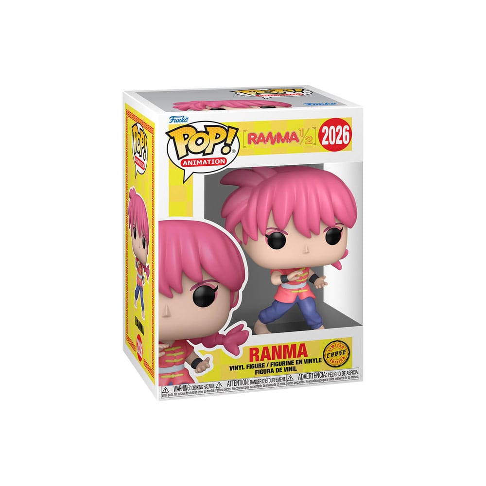 Ranma 1/2 POP! Animation Figura in Vinile Ranma con Chase 9 cm - Assortimento da 6 (Funko)