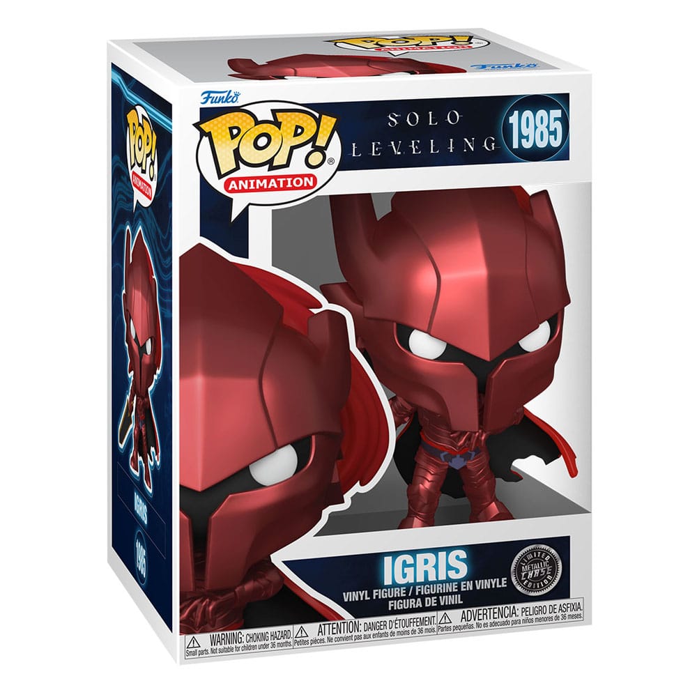 Solo Leveling POP! Animation Figura in Vinile Igris con Chase 9 cm - Assortimento da 6 (Funko)