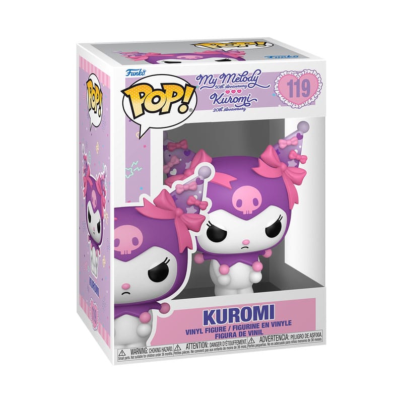 Funko POP! Animation Kuromi Grumpy - Sanrio, figura in vinile 9 cm