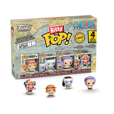 One Piece Bitty POP! Mini Figure in Vinile 4 Pezzi Nami 2,5 cm - Funko