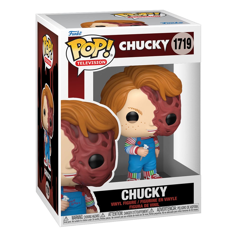 Chucky (Melted Face) POP! Television Figura in Vinile 9 cm - Funko