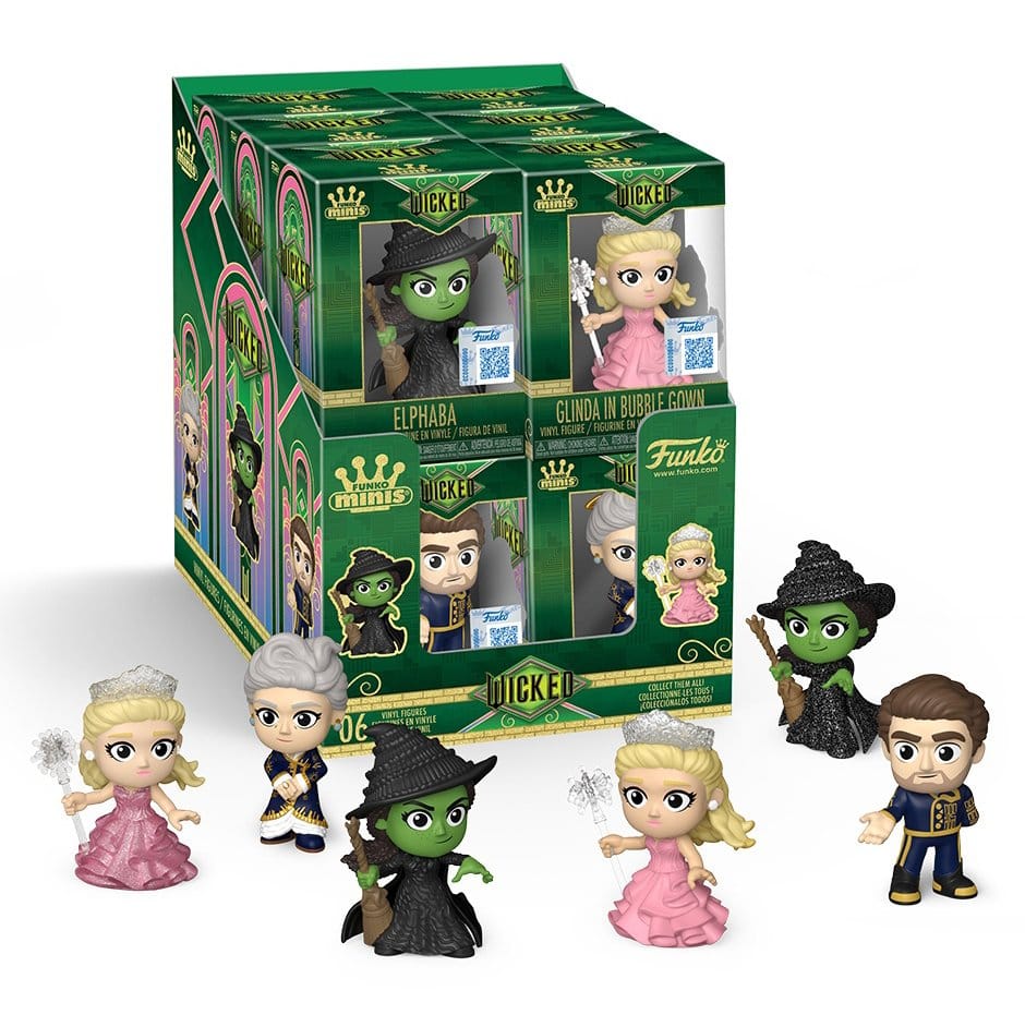 Wicked Minis Mini Figure in Vinile 5 cm - Display da 12 - Funko