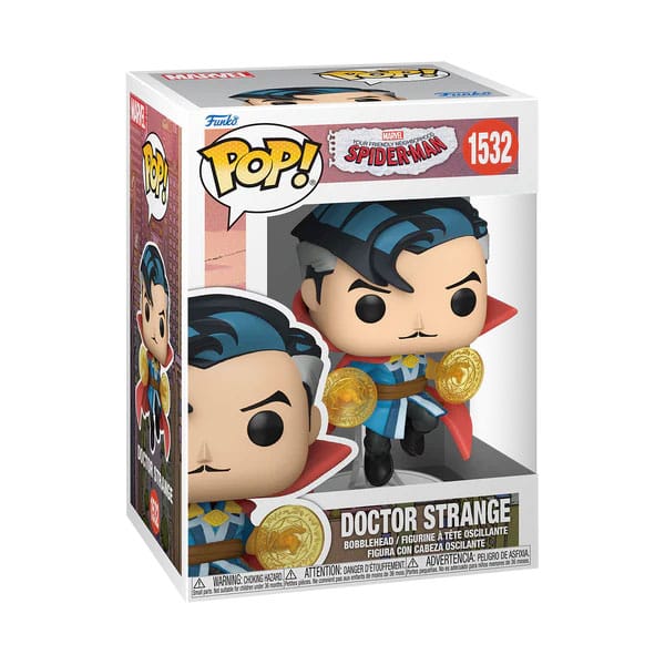 Spider-Man POP! Marvel Figura in Vinile Doctor Strange 9 cm - Funko