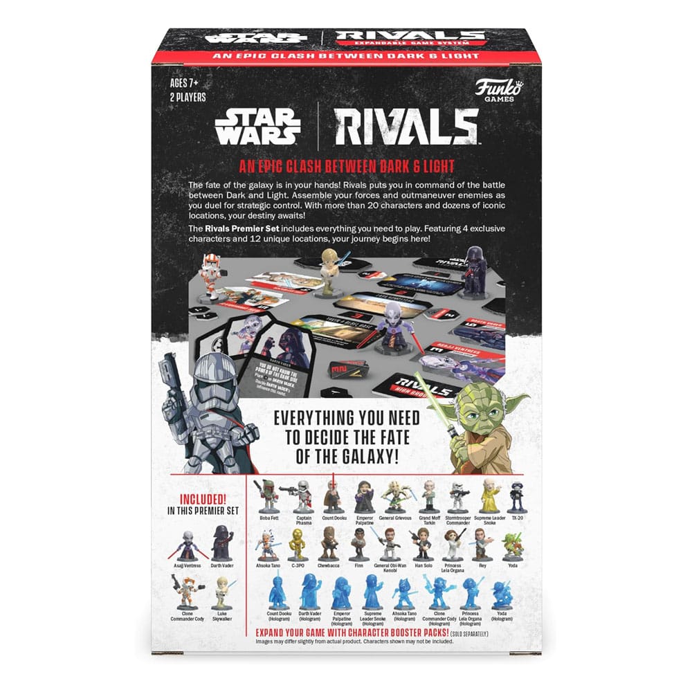 Star Wars Rivals Premier Set Serie 1 – Gioco da Tavolo in Tedesco, Funko