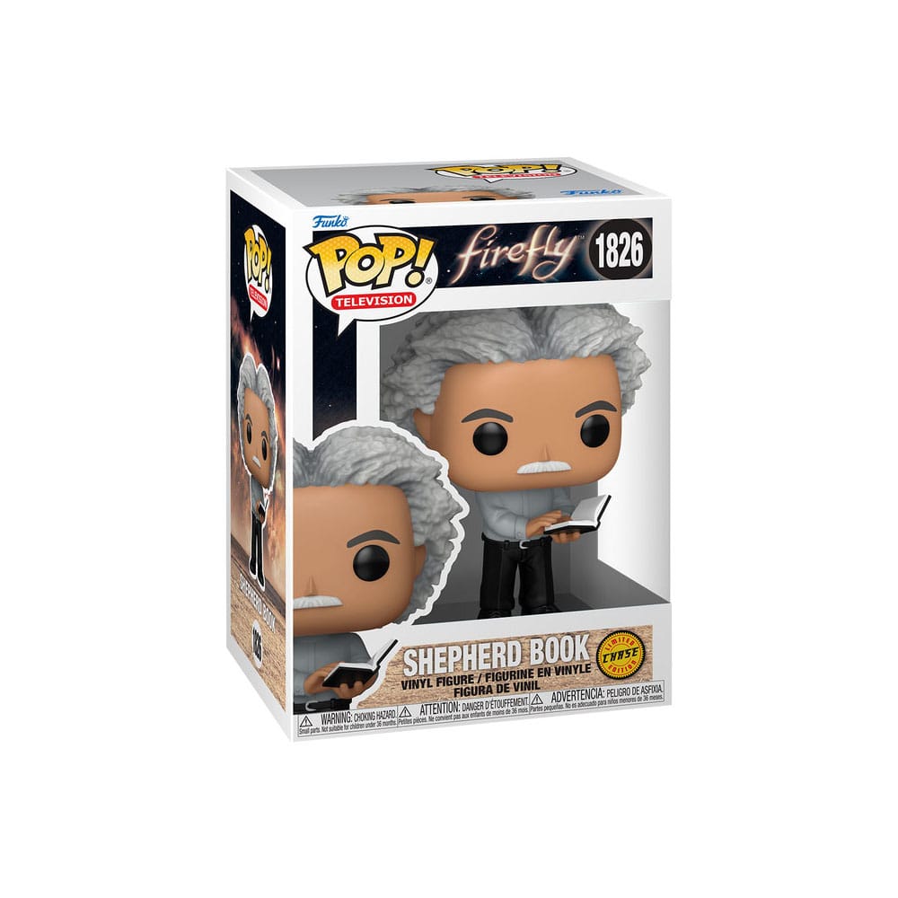 Firefly POP! TV Figura in vinile Shepherd Book con variante Chase 9 cm - Funko