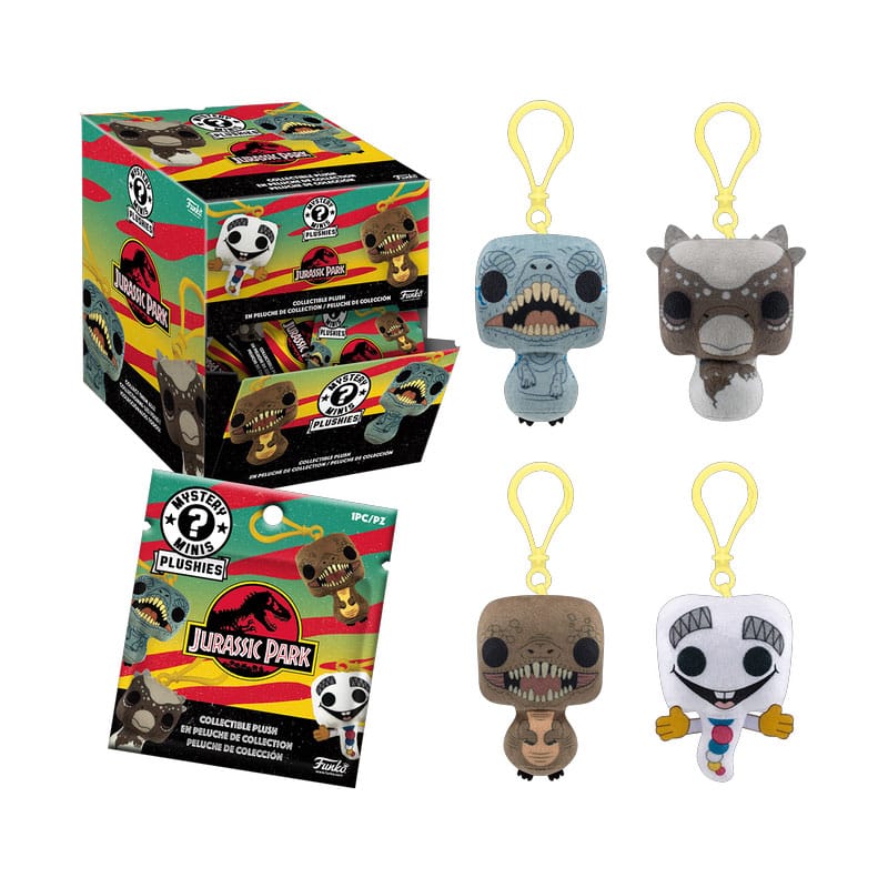 Jurassic Park Peluche Portachiavi 5 cm Funko