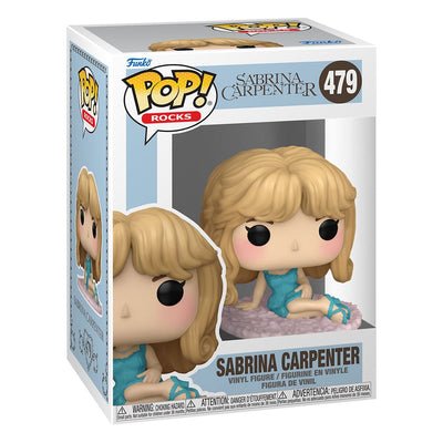 Sabrina Carpenter POP! Rocks Figure in Vinile Sabrina in Night Gown 9 cm Funko