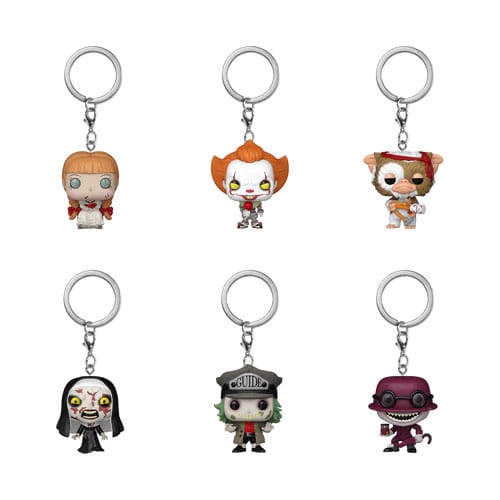 Funko Horror POP! Portachiavi in Vinile 4 cm Espositore da Banco (12 pezzi)